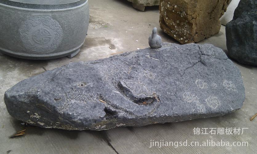 【美术大师雕刻工艺 自然石雕刻 飞鸟鱼上】价格,厂家,图片-中国网库